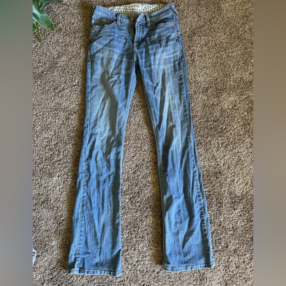 29 Extra Long - Ariat R.E.A.L High Rise Bootcut Jeans